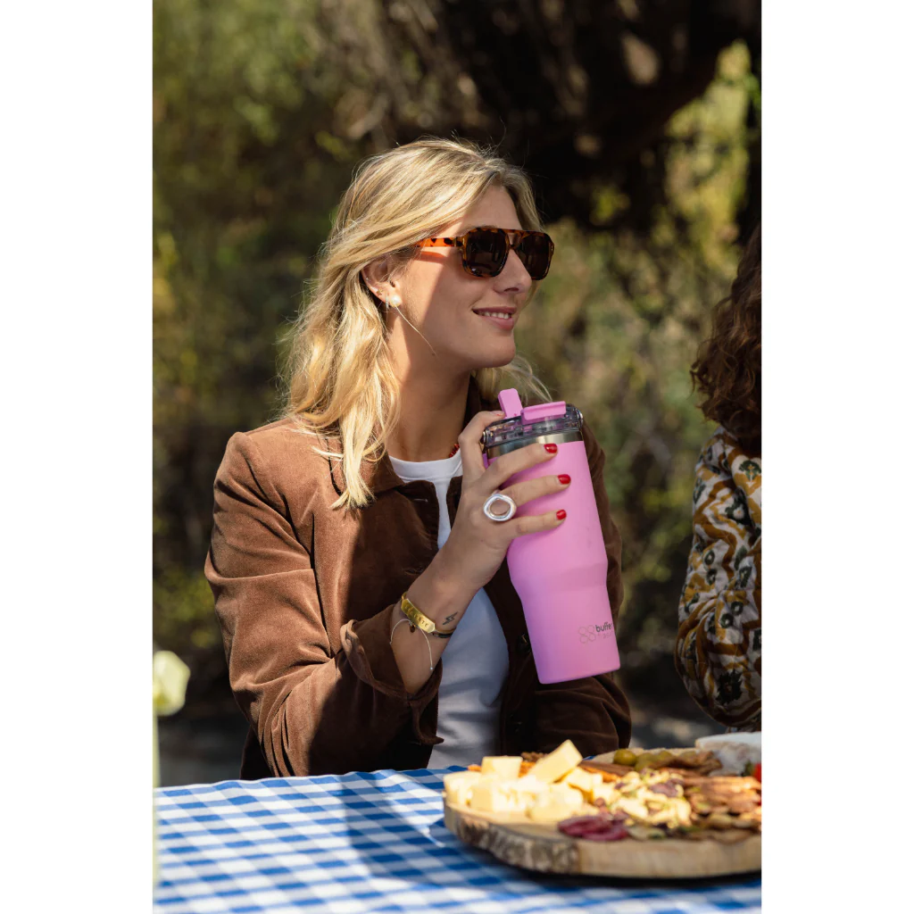 Vaso Tumbler Mug Buffer 800ml Cusco Acero Inoxidable Térmico Dani Pink - Image 2