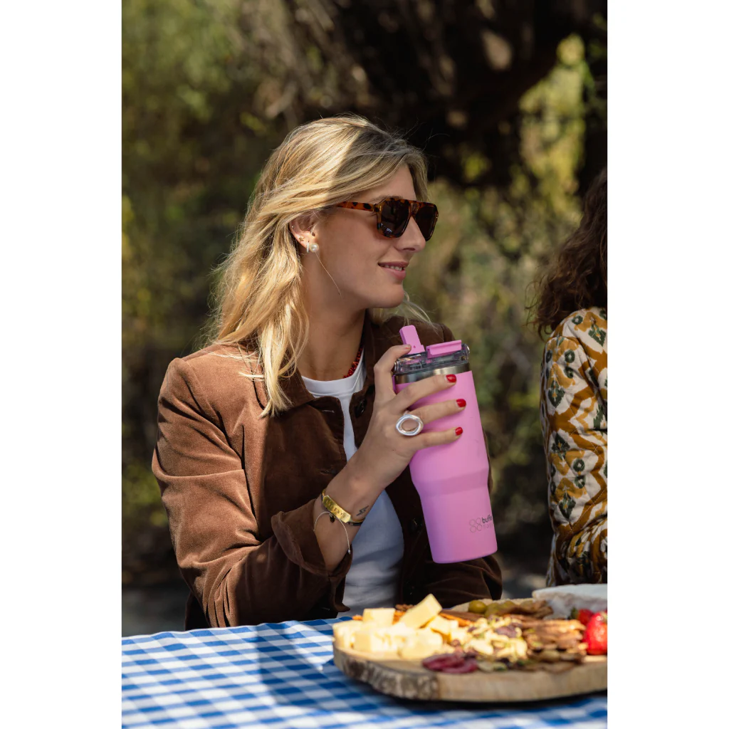 Vaso Tumbler Mug Buffer 800ml Cusco Acero Inoxidable Térmico Dani Pink - Image 4