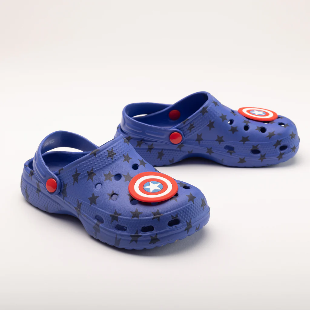 Sandalia Zueco De Eva Niño Capitán America Avengers Azul